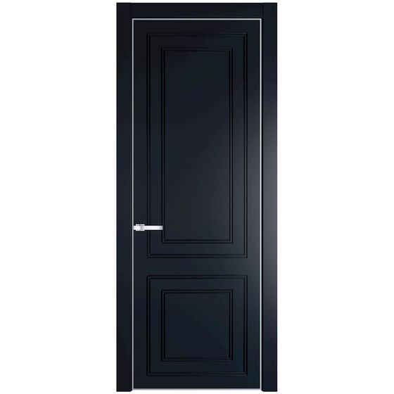 Profil Doors 27PA блэк профиль серебро