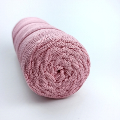 Полиэфирный шнур круглый 3 мм Розовый