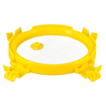 Контейнер для запекания и хранения круглый с крышкой, 400 мл, желтый