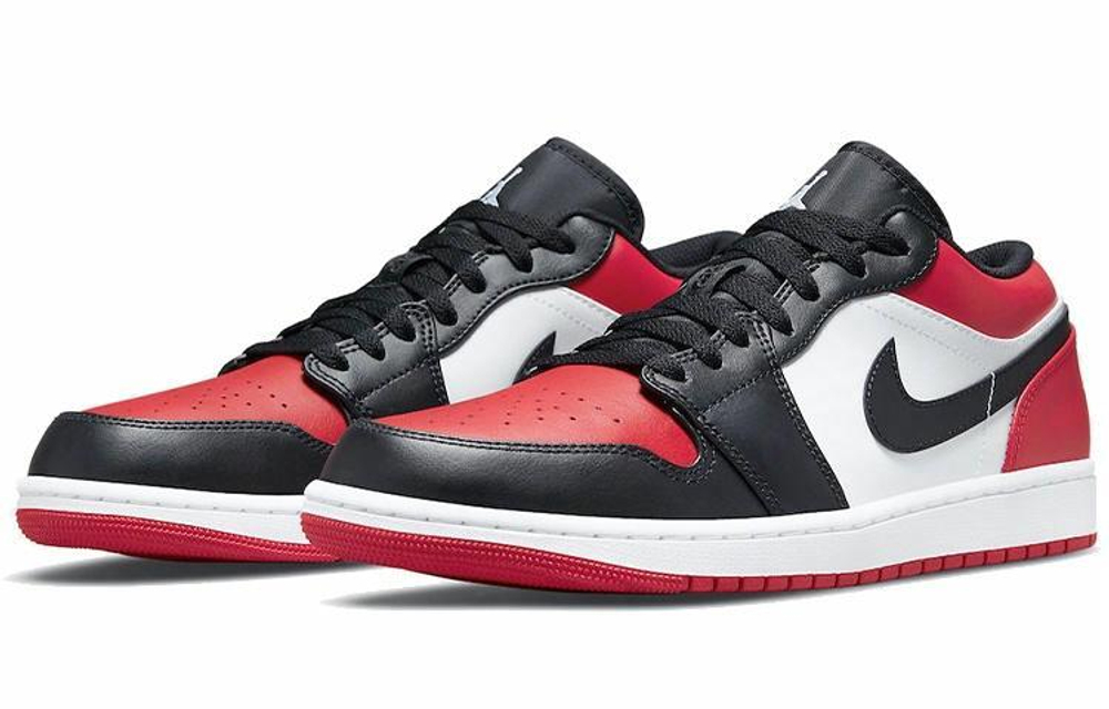 Кроссовки Jordan Air Jordan 1 Low "Bred Toe"