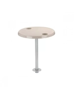 Стол круглый в сборе со стойкой