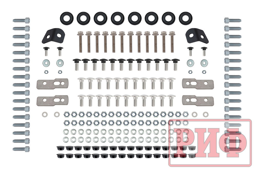 Багажник экспедиционный (платформа) алюминиевый 1150x2080 мм для Toyota Land Cruiser Prado 150 (с крепежом) РИФ