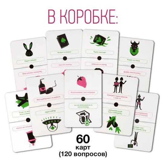 Настольная игра "Я никогда Не 2" 18+