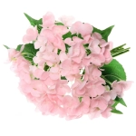 Цветок искусственный «Natur» 28см Гортензия бледно-розовая