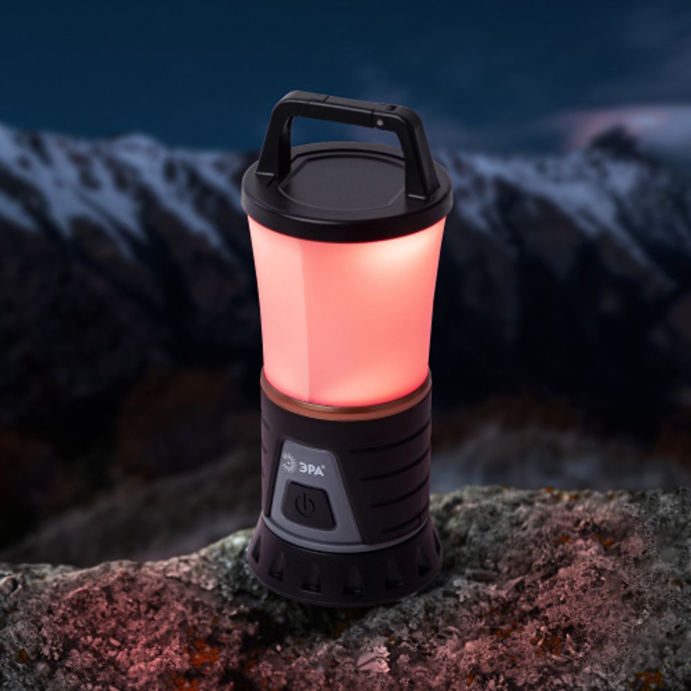 Фонарь кемпинговый светодиодный ЭРА KB-701 Атлас на батарейках 5Вт, 3хАА