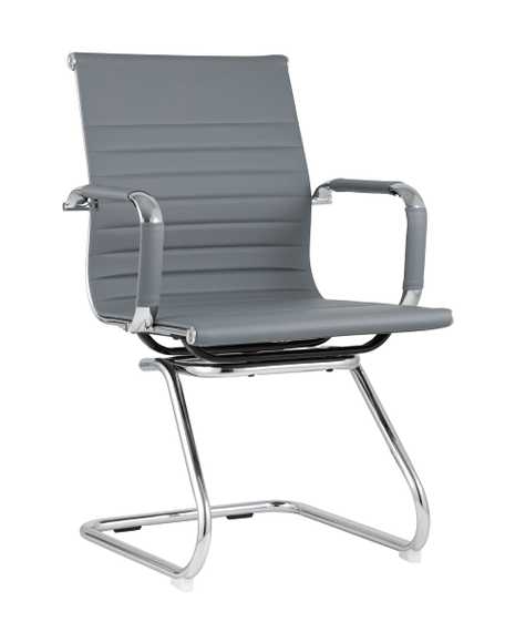 Кресло TopChairs Visit офисное серое