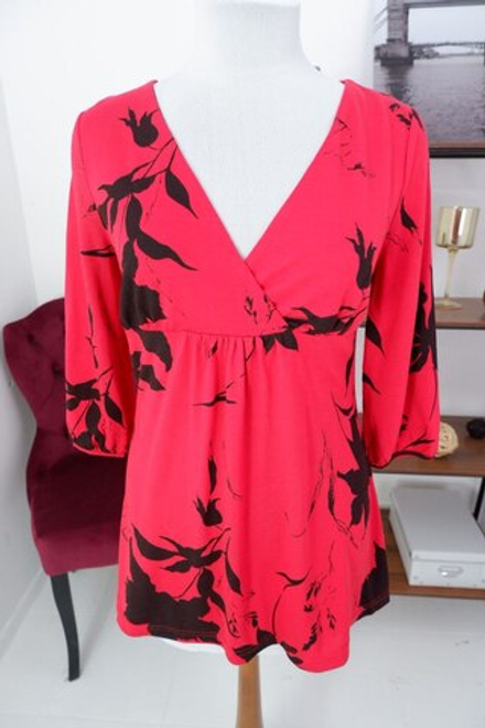 Блузка-туника Oggi яркая 44 размер