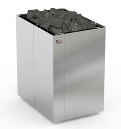 Электрическая печь SAWO SUPER NORDEX V12 FlOOR NRFS-240NS-V12-Z (24 кВт, нержавейка+оцинковка), выносной пульт (пульт и блок мощности докупаются отдельно)