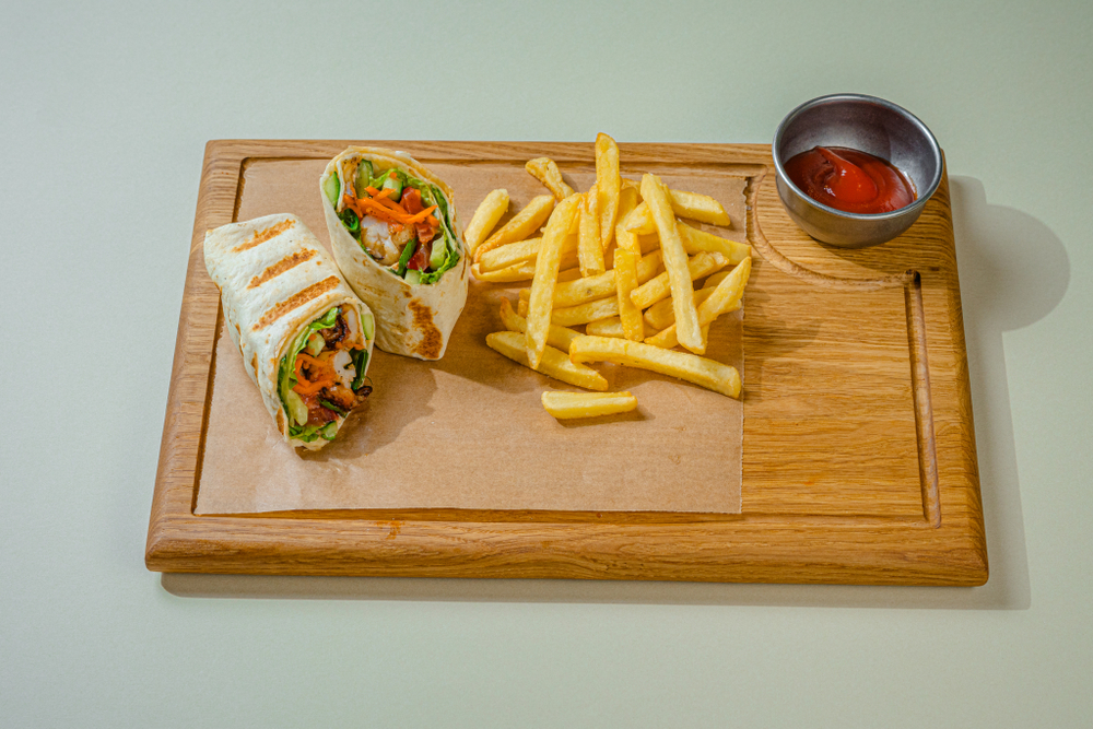 Тортилья Ролл-с креветкой