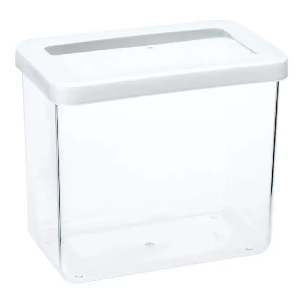 Емкость для сыпучих продуктов СТЕП 1,7 л 16х14см Белый