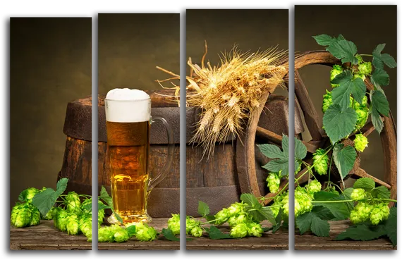 Модульная картина "Пенное"