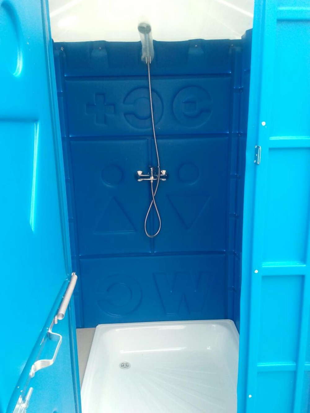 Мобильная Душевая Кабина  Тип3 (Без Бака) в сборе Экомарка S-3 (1200x1100x2200см;70кг;зеленый) - арт.561460