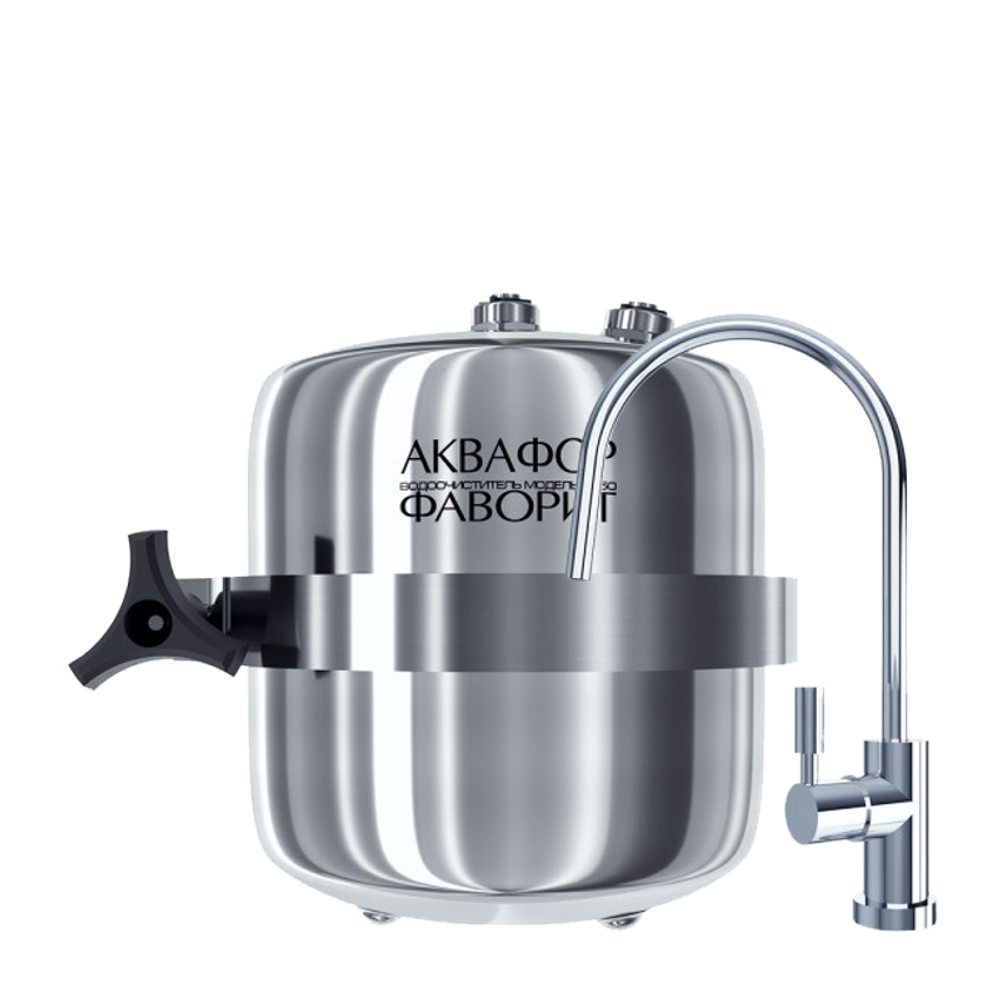 Водоочиститель из нержавеющей стали Аквафор Фаворит
