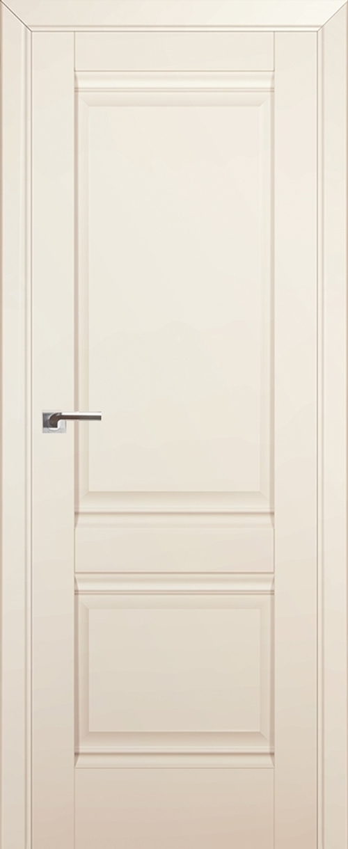 Дверь межкомнатная Профиль Дорс № 1 U, цвет магнолия сатинат, экошпон, глухая