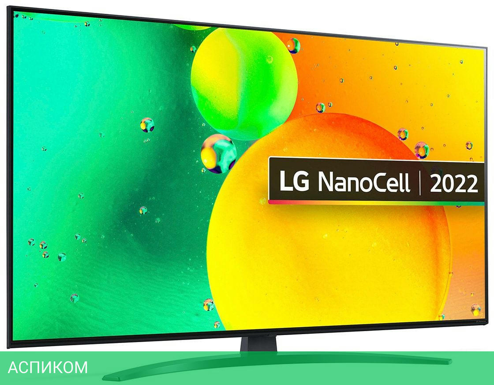 Телевизор LED LG 55" 55NANO766QA.ARUB
