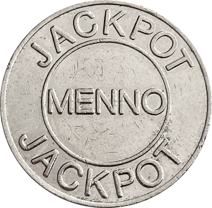 Игровой жетон для автомата «Jackpot Menno»