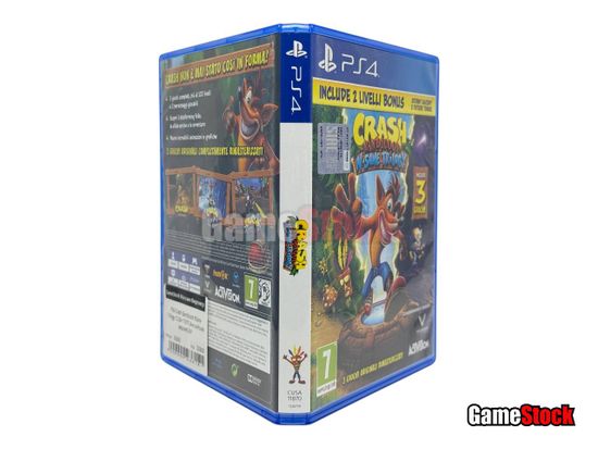 PS4 Crash Bandicoot NSane Trilogy CUSA-11870 (Английская версия) Б/У