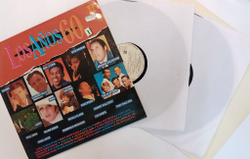 Винтажная виниловая пластинка LP Сборник Los Anos 60 Vol.1 3LP (Adamo, Anka, Platters, Carl Perkins) (Испания 1990)