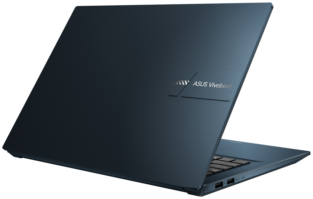 Ноутбук Asus VivoBook Pro 14 M3401QA Ryzen 7 5800H 16Gb SSD 512Gb AMD Radeon Graphics 14 2.8K OLED Cam 63Вт*ч Win11 Синий M3401QA-KM099W 90NB0VZ2-M001P0