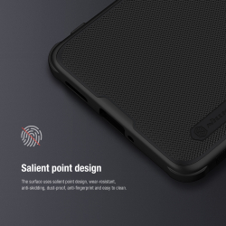 Усиленный противоударный чехол от Nillkin для Xiaomi Redmi Note 13 Pro+ Плюс, серия Super Frosted Shield Pro