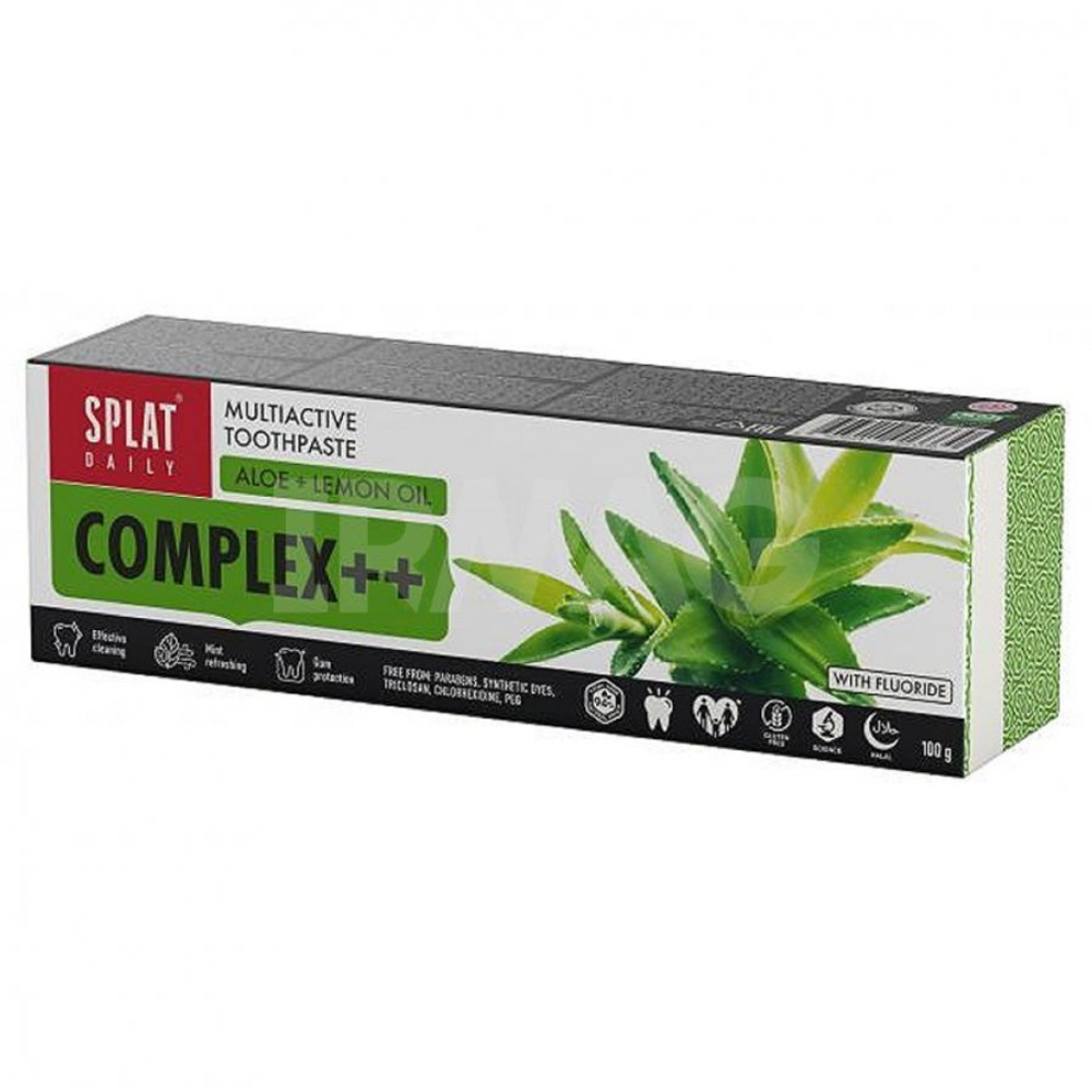 З/П "SPLAT COMPLEX++"  ALOE + LEMON OIL 100г
