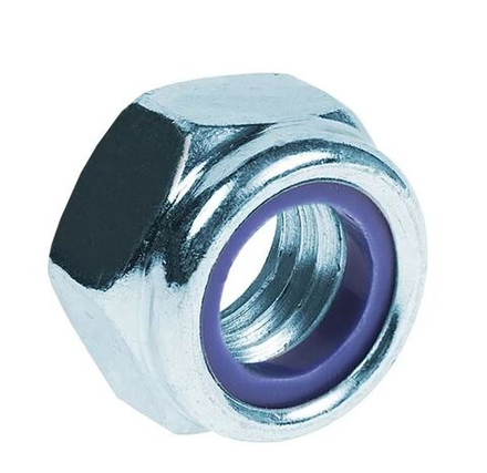 Гайка с нейлон. кольц. DIN 985 М 8 (100 шт/кг)