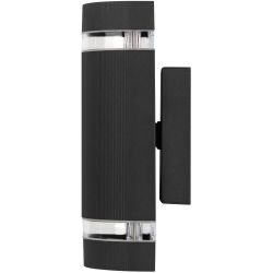 Садово-парковый светильник ЭРА GBW-102-BL-0230 Адрия 230В 2хGU10 max 30Вт IP54 230х100x95мм настенный | Садово-парковые светильники