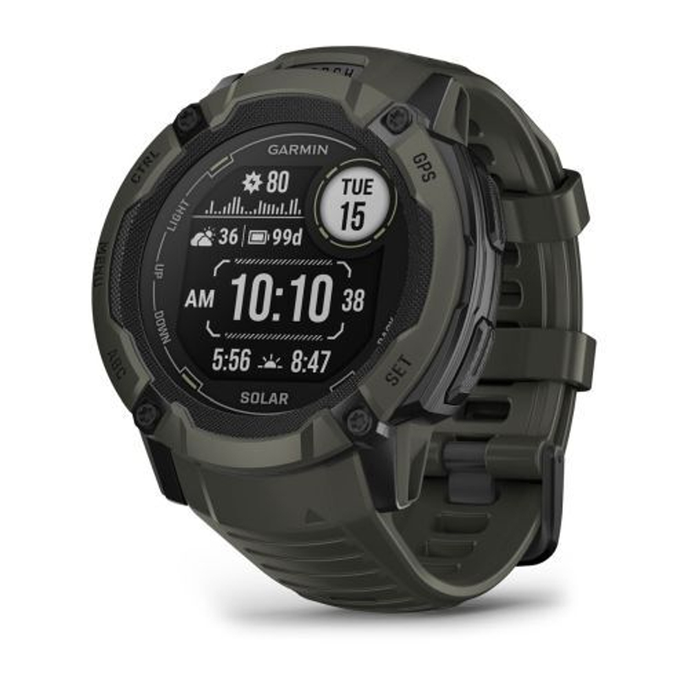 Смарт-часы Garmin INSTINCT 2X темно-зеленый, 010-02805-05