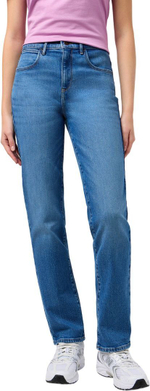 Джинсы Wrangler STRAIGHT MID WASH синий
