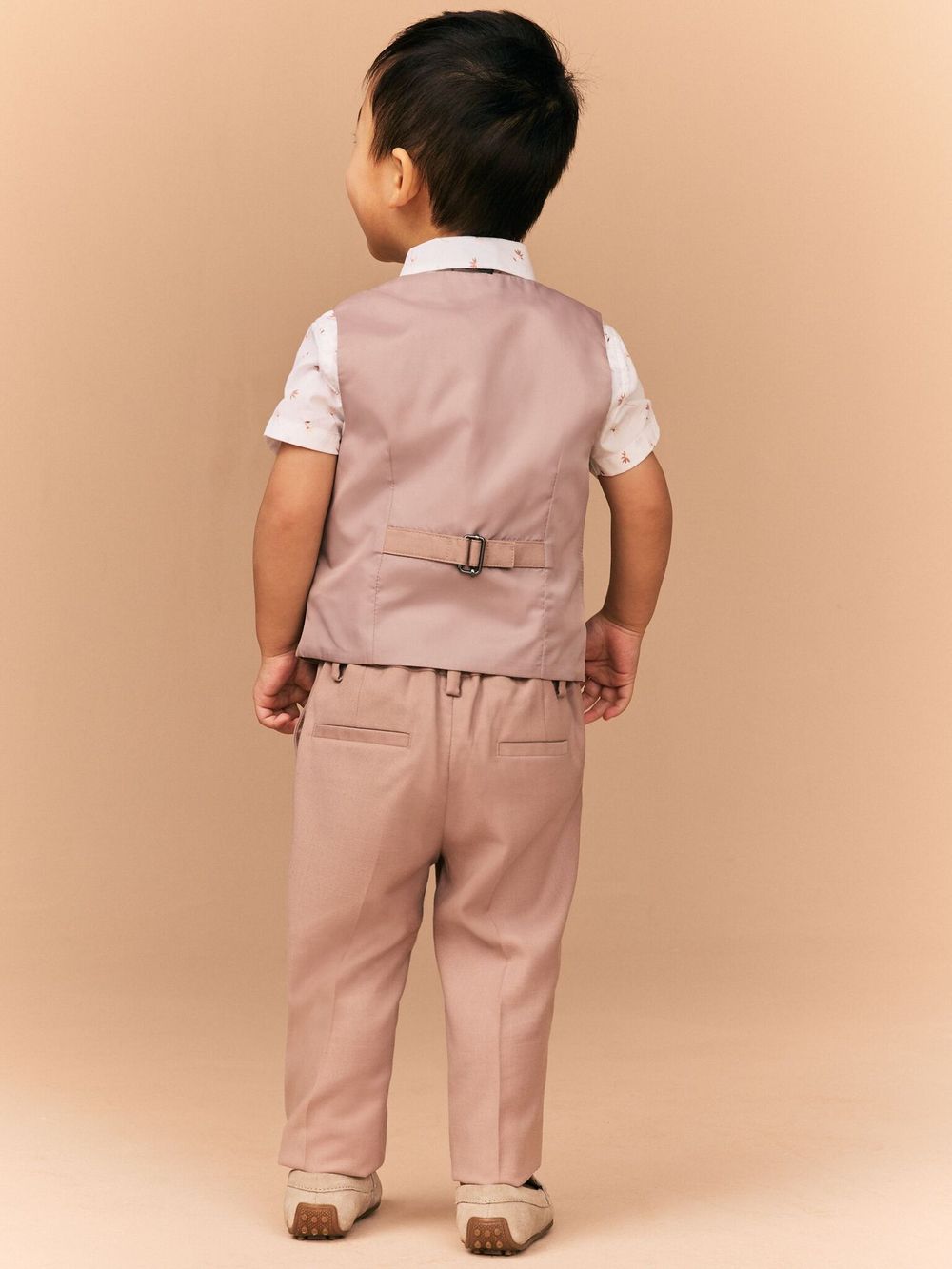 Комплект из трех предметов для мальчика Next E51-034, Белый, Розовый