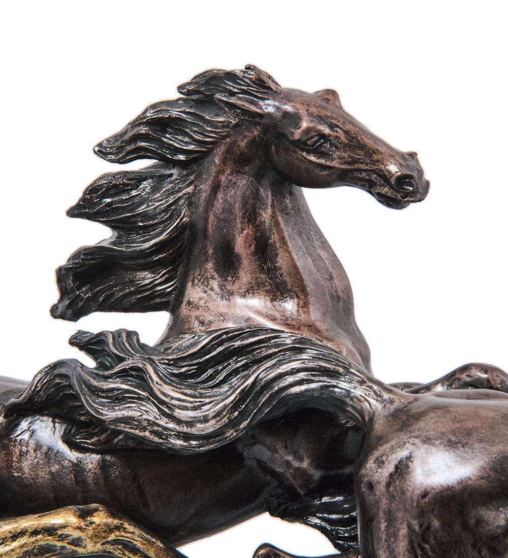 Veronese WS-1466 Статуэтка «Бегущие лошади»