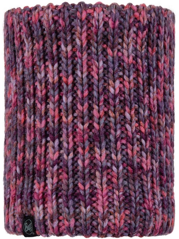 Вязаный шарф-труба с флисом детский Buff Neckwarmer Knitted Polar Lera Purple Фото 1