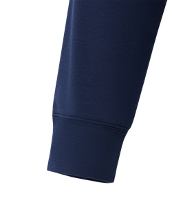 Худи на молнии ESSENTIAL Cotton Zip Hoodie, темно-синий