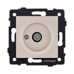 Розетка TV (папа), золотой Kollinger REA-007GD для Aspekt, Eleganz, Reflex