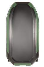 YACHTMAN-280 (Яхтман) зеленый-черный (лодка ПВХ с усилением)