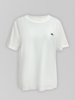 Футболка LJHY 2532 однотонная с логотипом на груди