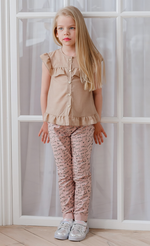 Брюки для девочки MINAKU, р.122, цвет розовый, 4283080