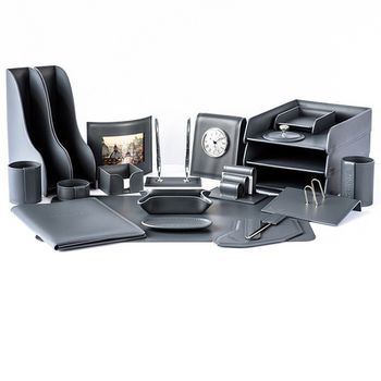 Настольный набор из кожи Cuoietto серии Business из 22 предметов (NBCCar22.2)