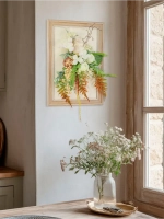 Искусственные цветы на стену в раме