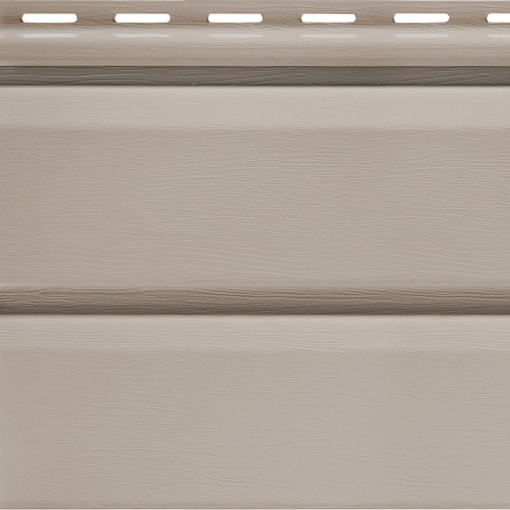 Сайдинг панель Фасадная лён коллекция Дачный Classic Color 3000мм х 205мм FineBer