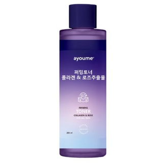 Ayoume Тонер для лица с коллагеном и экстрактом розы, 250мл