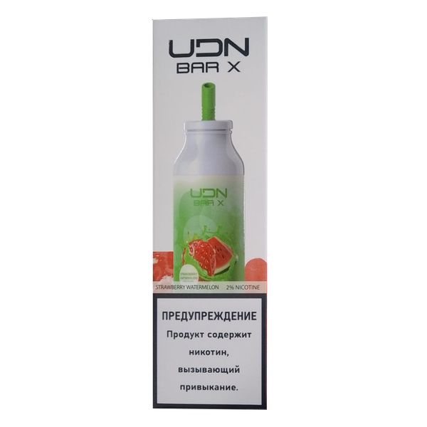 Купить Одноразовый Pod UDN BAR X - Strawberry Watermelon (7000 затяжек)