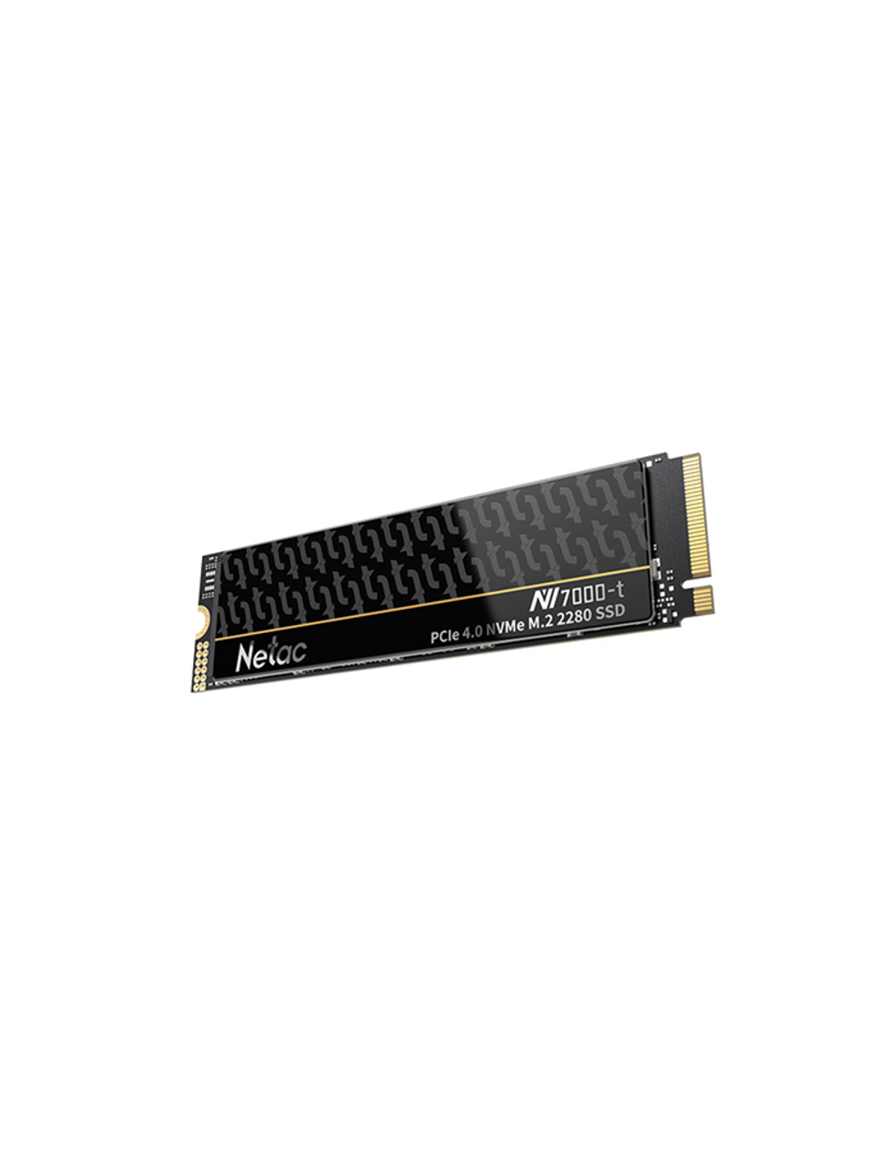 Ssd накопитель Netac SSD NV7000-t 1TB PCIe 4 x4 M.2 2280 NVMe 3D NAND, R/W up to 7300/6600MB/s, OPS(R4K) 1000K/700K, TBW 640TB, slim heatspreader, 5y wty