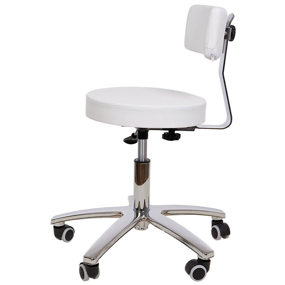 Стул на колесах со спинкой ОЗЕ