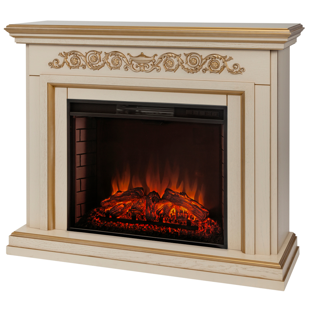 Каминокомплект Real Flame Leticia 26 WT-619G с очагом Epsilon 26