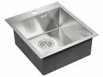 Мойка кухонная Paulmark FAVOR PM214551-BS брашированная нерж. сталь