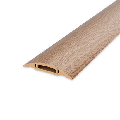 Самоклеющийся порог с монтажным каналом 36мм 0.9 м 206 Дуб коньячный