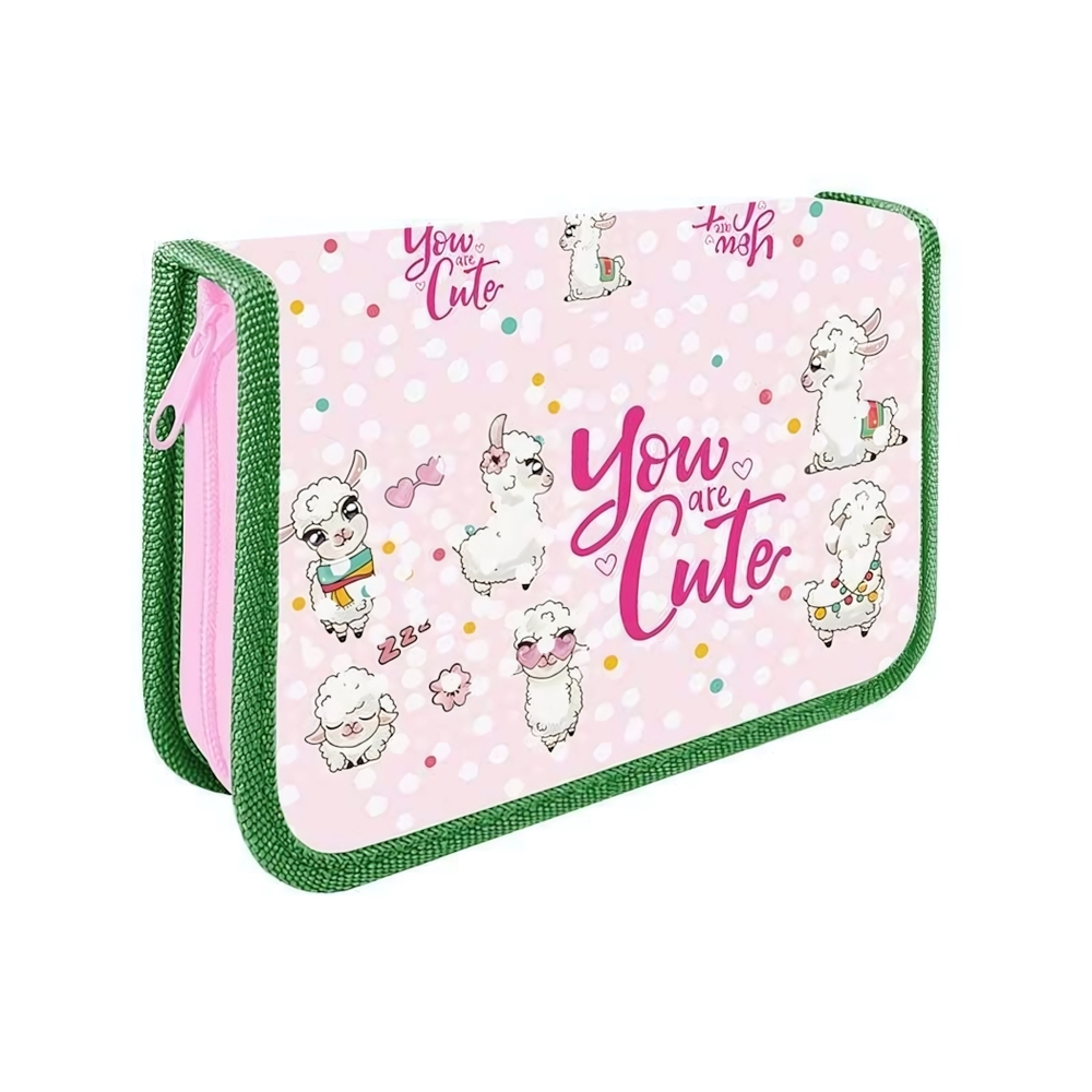 Пенал 1 секционный Soft 190*115 "МИЛАЯ АЛЬПАКА 2021" (Пчелка)