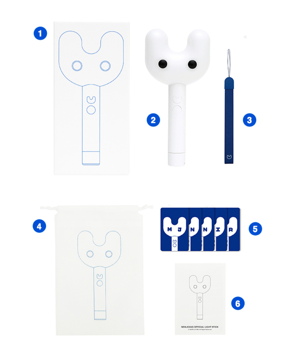 Лайтстик NewJeans Official Light Stick