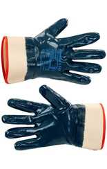Перчатки-краги защитные «Ванкор» с полным нитрильным покрытием, арт. 8.543